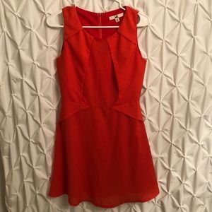 Women’s Coral Midi Dress